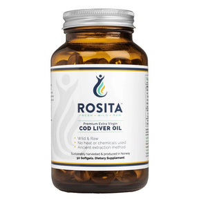 Rosita Extra Virgin Cod Liver Oil (EVCLO) - 90 Capsules