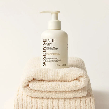 Some By Mi Lactosoy Mild Bubble Peeling Cleanser - 180 ml
