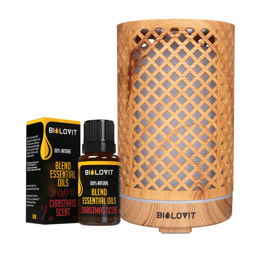 Ultrasonic Diffuser + Christmas Scent Essential Oil Set