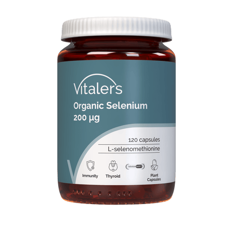 Vitaler's Organic Selenium 200 mcg - 120 Capsules