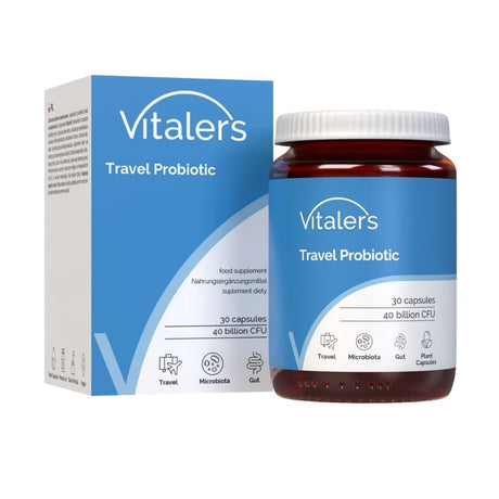 Vitaler's Travel Probiotic - 30 Capsules