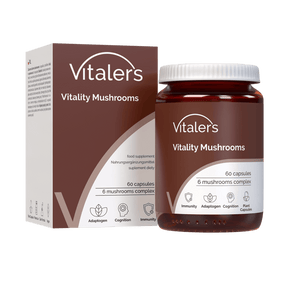 Vitaler's Vital Mushrooms - 60 Capsules