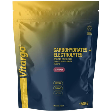 Vitargo Carbohydrates + Electrolytes, Grapes - 1500 g