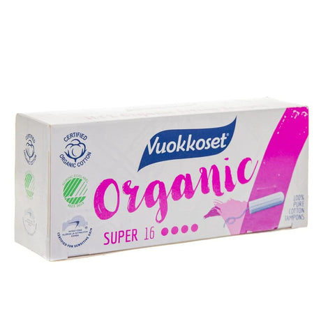 Vuokkoset Bio Super Tampons - 16 pieces