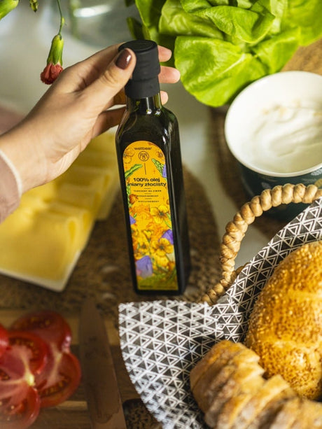Wellbear Golden Flaxseed Oil Cold Pressed - 250 ml