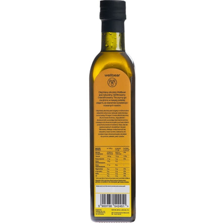 Wellbear Golden Flaxseed Oil Cold Pressed - 500 ml