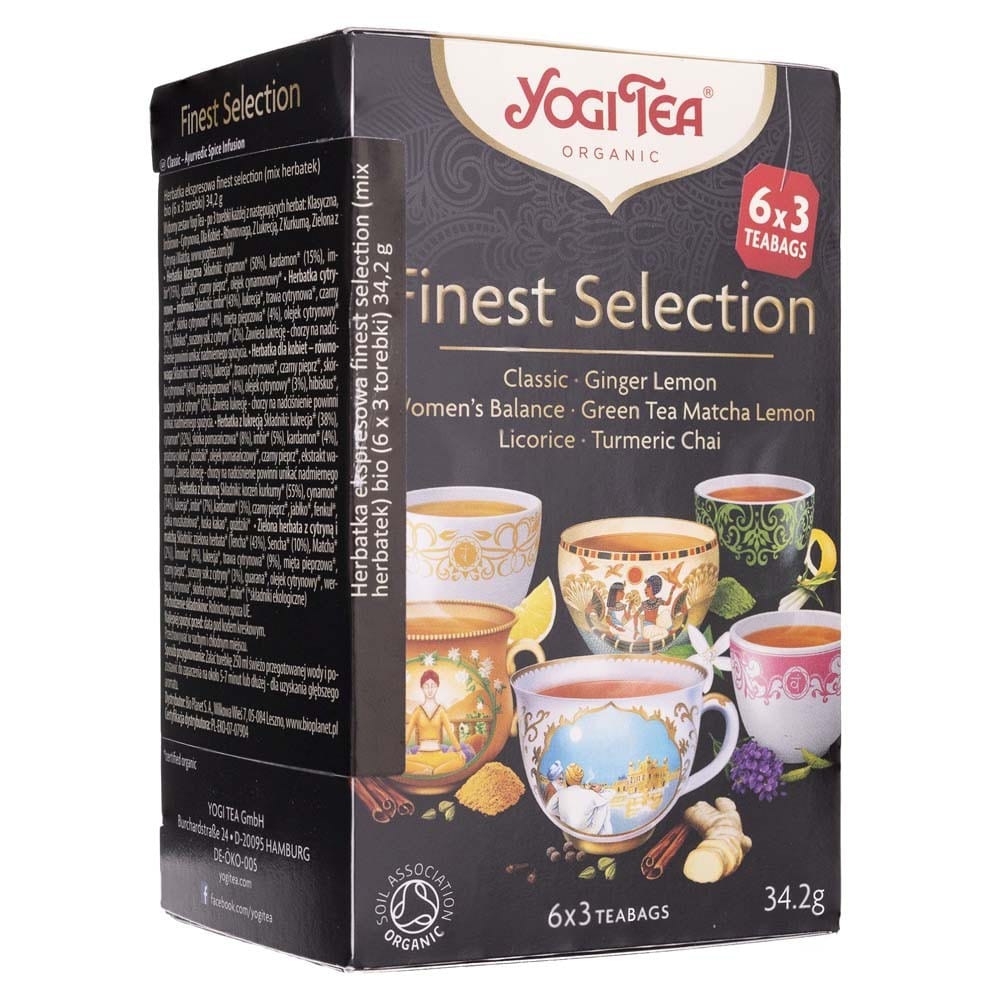 Yogi Tea Finest Selection Mix - 18 sachets