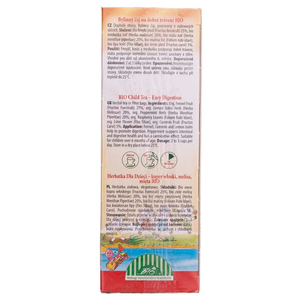 Apotheke Bio Tea for Children's Digestion - 20 Sachets