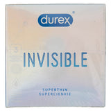 Durex Invisible Extra Sensitive Condoms - 3 pcs.