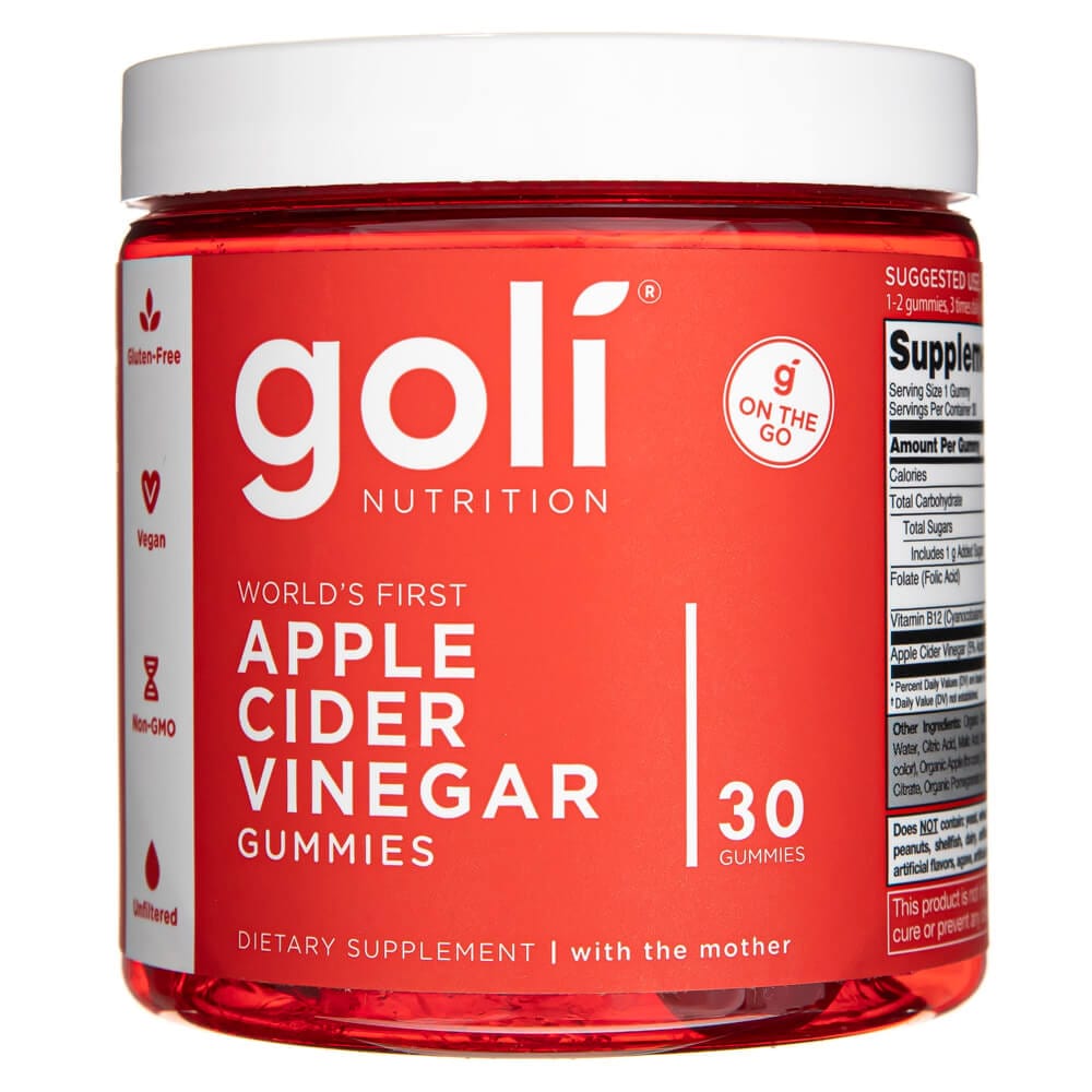 Goli Nutrition Apple Cider Vinegar Gummies - 30 Gummies