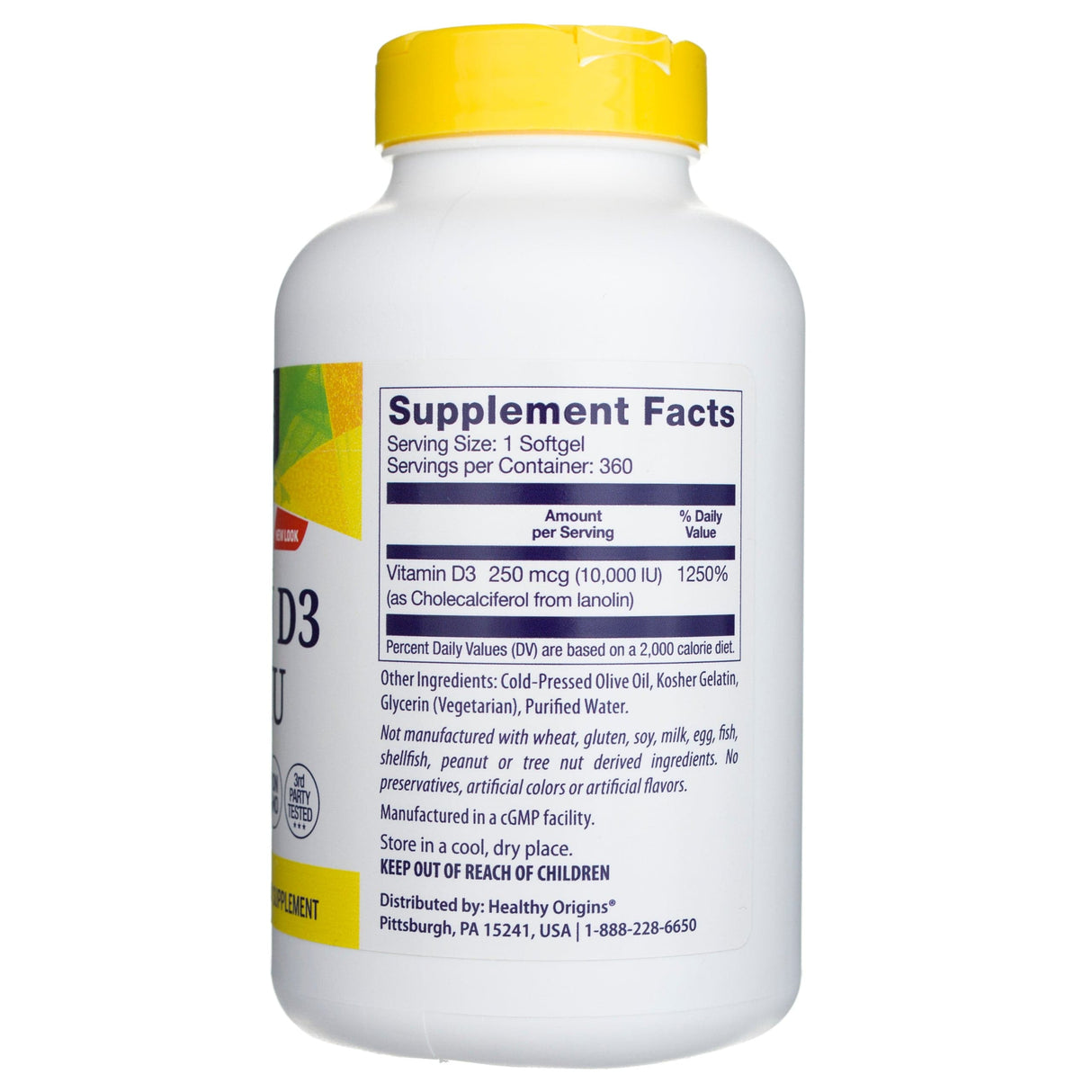 Healthy Origins Vitamin D3 5000 Iu - Foto 9